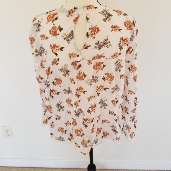 Zara Woman Mixed Media slightly crop Top- XXL - Picture 2 of 3